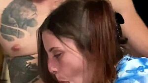 probanding massy sweet's deepthroat skills on payo pro's huge cock sloppy