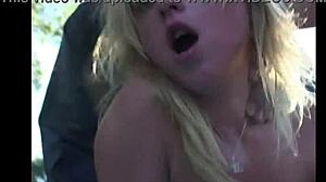 blonde teen teaser sparks wild public orgy cumfest