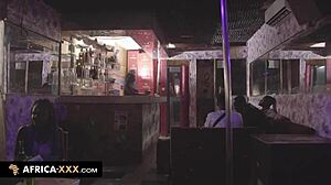 Hot Busty African Stripper Rides Cowgirl Licks Cumshots Doggystyle