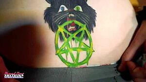 hey inked marcie, dildo your squirty lingerie twat?