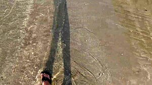 AFRICAN BEACH ADVENTURE: HAIRY PUSSY LICKING AND PUBLIC CUCKOLD FETISH