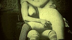 Vintage hairy pussy blowjob in antique moorish harem night