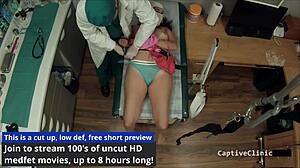 gabby lopez latina sold for science latex humiliation backstage