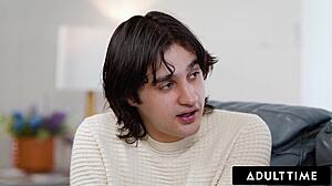 rachel ramsey milf rides stepson's cock in straight sex debut