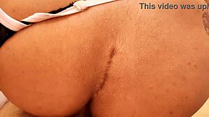 Stepmom Luna Oliveira Anal Creampie in Bed