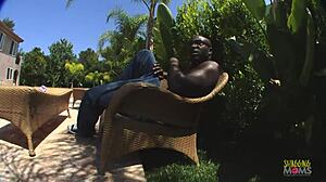 Blonde milf craves bbc pounding her saggy tits and shaved pussy in anal bliss