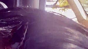 Milfycalla Needs a Ride? Curvy Milf Deepthroats in Car!