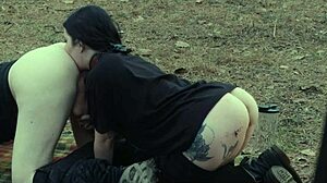 submissive teen licks ass drinks piss rough face fucked roadside