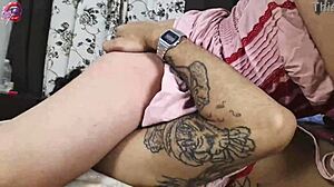 He Pumps Cum Deep Into My Tight 18+ Latina Asshole Bareback POV