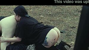 submissive teen licks ass drinks piss rough face fucked roadside