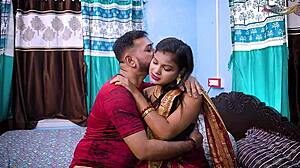 mallu wife takes husbands friend cock too in hardcore threesome