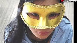 boss fucks thai teen police lady creampie at work office