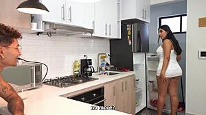 Stepdad Blind: Big Ass Housekeeper Bed Fucks!