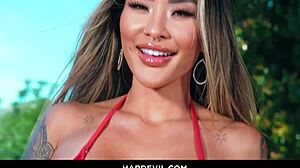 Linda Lan's Wet Twat Devours BBC in Double Vaginal Slam