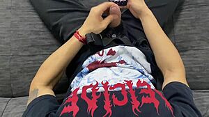 pillado with madrastra's sexy photos!! petite milf milks my big cock!!