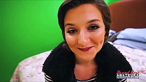 kylie, suck cock then pussy fucked hard?