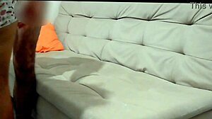 Skinny Latina Pays Rent with See-Through Pussy Workout