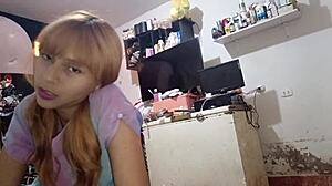 hey nena suck this cock then ride it with that big ass perra