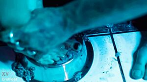 goddess nick's teasing boots and heels make foot lover beg desperately