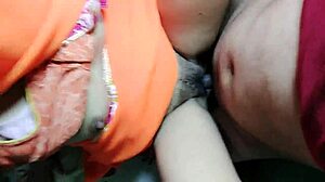 Horny Indian bhabhi fucked wildly in tight saree