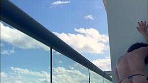 Mexican Brunette Milfs Strapon Fuck in Cancun