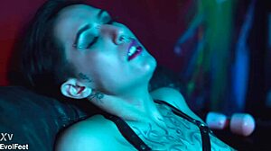 goddess nick's teasing boots and heels make foot lover beg desperately