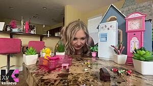 giantess, screaming fighting tinies fill your belly good!