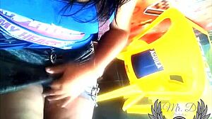 penelope olsen squirts wildly in mexico bar bathroom dare you join