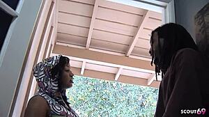 frustrated bbw wife seduces neighbor's monster cock for rough cheating doggy!