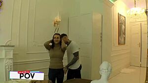 stepsiblings matt's curvy babe bent over big tits mmf pounding