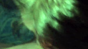 Petite teen spits messy on boyfriend's cock before doggy pounding.