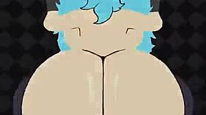 Sky Begs for Monster Cock Titty Fuck Cumshot