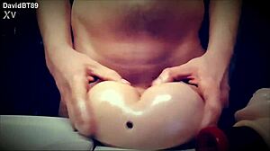 imagine fucking this real doll ass with huge toys till anal creampie blasts