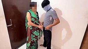 Indian Maid Fucks Boy For Stolen Money Hindi Audio Creampie