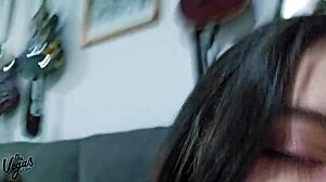 bestie watches my curvy latina blowjob tease