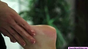 Hot masseuse licks customer pussy face sitting orgasm