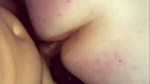 Fat slut squirts huge during nasty cum blowjob and backride