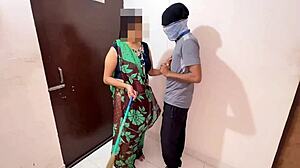 Indian Maid Fucks Boy For Stolen Money Hindi Audio Creampie