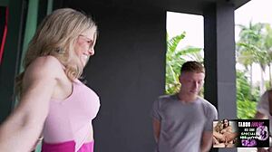 Perfect Step Moms Cory Chase Luke Longly Blow Stepsons Turns