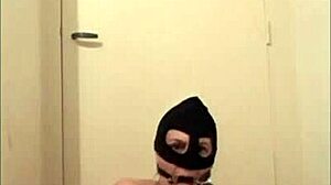 punished slave bent over chained for hard outdoor fuck