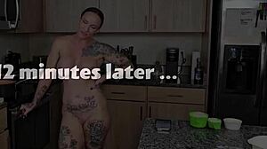 naked cooking with luci power mac and cheese fun