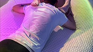 check out this real homemade fuck with young amateur couple in bed