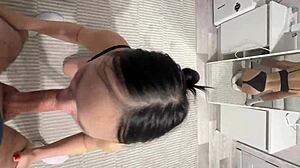 Cum blasts my little 18+ mouth now!