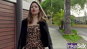 Argentina's Curvy Street Slut Begs for Deep Anal Pounding