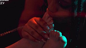 these girls crave my toes and wet pussies over any cock in steamy lesbian foot fetish orgy