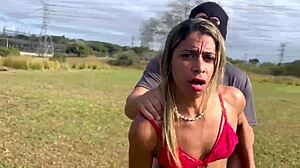 watch my wife fuck in front of me on soccer field i record