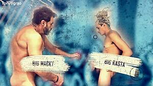 trailer shows big gang orgy with rough anal double penetration cumshots