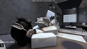 Quietly Fucking Fan Bent Over Bed Doggystyle Cowgirl Blowjob