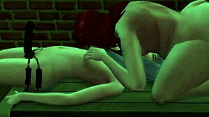 Hey, wanna see public lesbian sex at the nudist club?