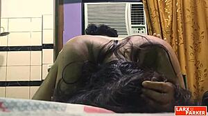 in room casting 9 cute peruvian esther from chiclayo bends doggystyle gettin her pussy licked n lovin it bad